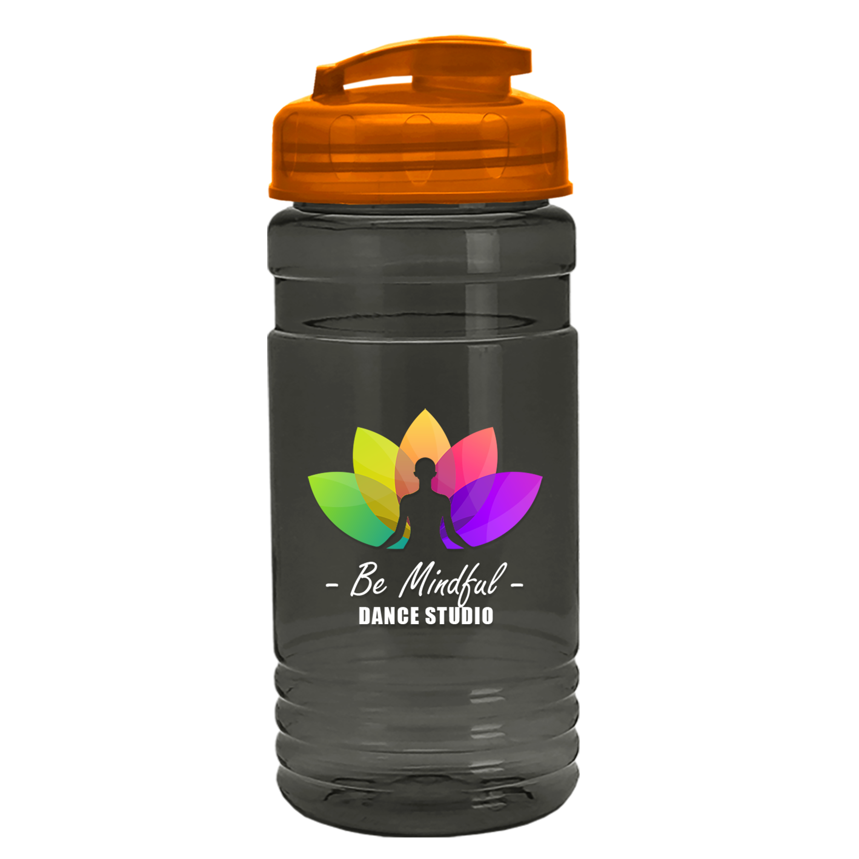 RPET Bottle with Flip-Top Lid - 20 oz.